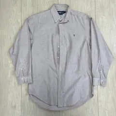 Ralph Lauren ベージュボタンダウンシャツ