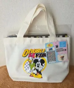 ☆新品☆　ディズニー　文房具7点セット トートバッグ付き