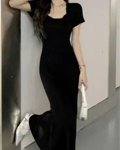 マーメイドワンピース 半袖