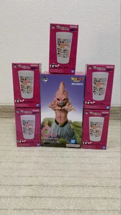 一番くじ　ドラゴンボール　激突！宇宙を賭けた闘いC賞魔神ブウとG 賞　6点セット