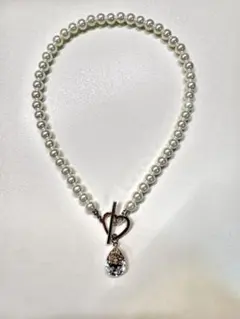 VINTAGE HOLLYWOOD ダイヤモンドデザインネックレス