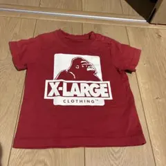 X-LARGE ゴリラプリント 赤 Tシャツ