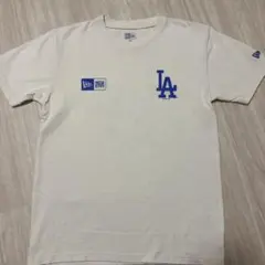 New Era LA ドジャース Tシャツ クリーム