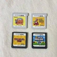ニンテンドー3DS/DS ゲーム4本セット