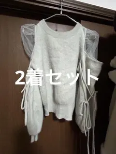 2着セット　SNIDEL ニット　セーター