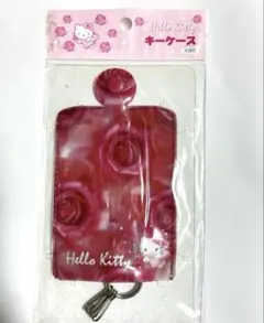 平成レトロ ハローキティ キーケース バラ模様　2003年