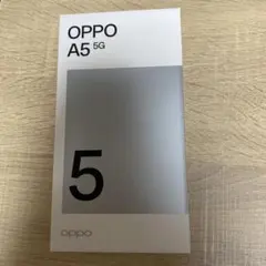 OPPO A5 5G シュリンク付き 未開封 ホワイト - メルカリ