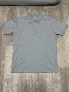 ユニクロのポロシャツ　サイズL グレー