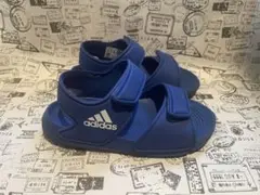 adidas キッズ サンダル ネイビー　17cm