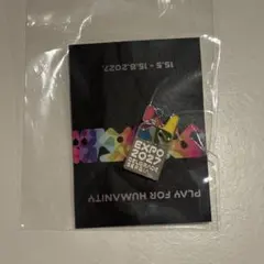 超激レア。EXPO2025 セルビアパビリオンピンバッジ✕セルビアガラス玉 超激レア。EXPO2025 セルビアパビリオンピンバッジ✕セルビア