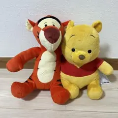 ティガーとプーさん ぬいぐるみセット 約25cm