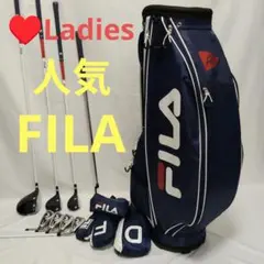 人気　♥レディース　FILA　ゴルフセット　初心者様にも安心のスポーツブランドのサムネイル