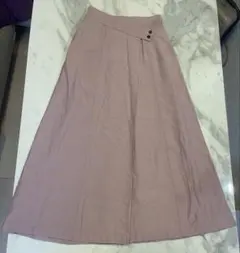 【美品未使用　BEAMS HEART フレアスカート S ピンク】のサムネイル
