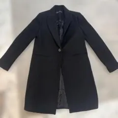 ま*ん様 ZARA WOMAN ブラック ロングコート M