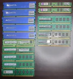 ADATA DDR3 1333 等各社色々2GB×合計16枚セット