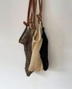 mayan market bag  編み込みバッグ