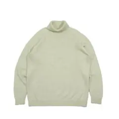 BEAUTY&YOUTH ウールカシミヤブレンド ミドルゲージタートルニット L