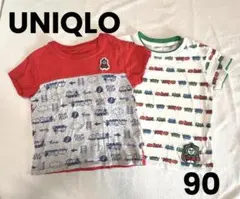 UNIQLO ユニクロ 半袖Tシャツ 90  2枚セット トーマス・パーシー