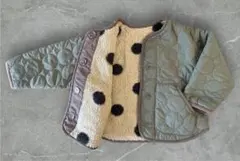 BREEZE◆リバーシブルジャケット コート キルティング　ボア