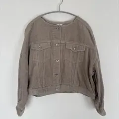 ニコアンド アウター コーデュロイジャケット