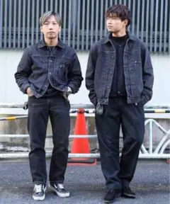 LEVI'S ファーストブラックデニムジャケット　fj