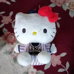 侍ジャパン × サンリオキャラクターズ ハローキティ　ぬいぐるみBIG WBC