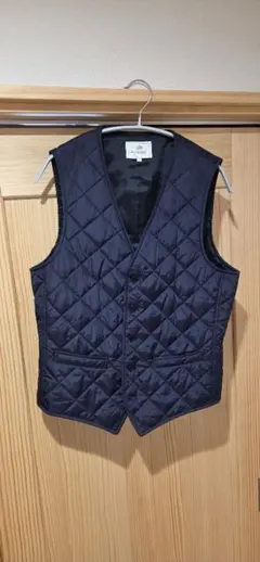 【値下げ】BEAMS HEART ネイビー キルティングベスト M