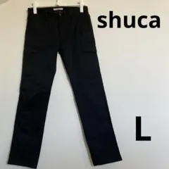 shuca ブラック カーゴパンツのサムネイル