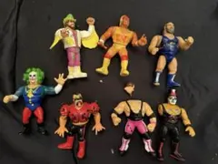 即購入可】当時物ハズブロWWF 4体セット HASBRO - メルカリ