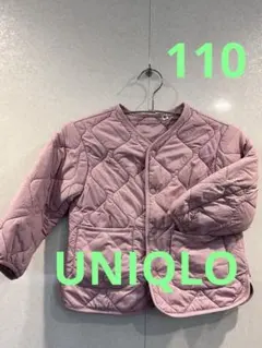 ユニクロ キルティング アウター 110