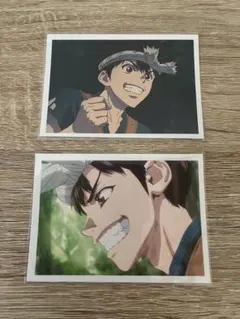 Dr.STONE アモカフェ 特典 場面写カード 2枚セット