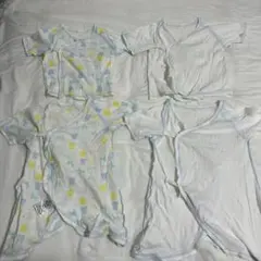ミッフィー miffy ベビーコンビ肌着 4点セット 50-60cm