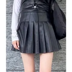 プリーツミニスカート