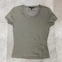 新品未使用 STRENESSE 半袖 Tシャツ　カーキ　34のサムネイル