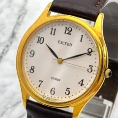 CITIZEN 新品電池 極美品 腕時計 エクシード 0330-H08398 - メルカリ