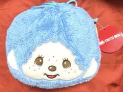 【新品タグ付き】【TAITO限定】モンチッチ 巾着付きブランケット