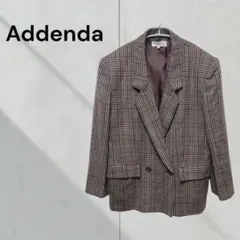 Addenda by RENOWN チェック柄 ジャケット レトロ　ヴィンテージのサムネイル