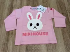 【新品・未使用】MIKI HOUSE うさぎ 長袖Tシャツ 80cmのサムネイル