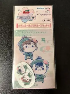 【未開封】忍たま 桜もちぴこ 六は組 ステッカー＆クリアカード