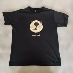 mont-bell クマイラスト Tシャツ 黒
