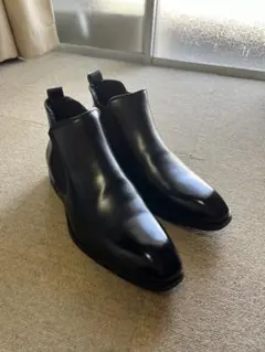 m*i様 ブラック　サイドゴアブーツ