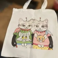 ヒグチユウコ Yuko Higuchi トートバッグ 猫 鞄 エコバッグ