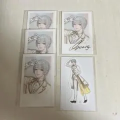 弦月藤士郎 6周年 ノベルティ シール チェキ レア にじさんじ