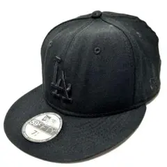 ニューエラ LA キャップ 帽子 ロサンゼルスドジャース 7 1/4 黒