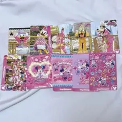 ディズニー ミニー パルパルーザ ファンダーランド コレクションカード セット