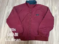 80s USA製　L.L.bean ウォームアップ　ジャケット