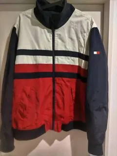 トミーヒルフィガー ストライプナイロンジャケット