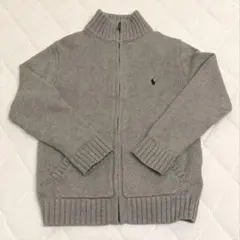 Polo Ralph Lauren ジップアップ　ニット　7y