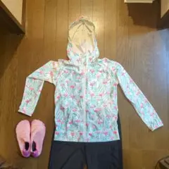 140 ラッシュガードセット レギンス　マリンシューズセット