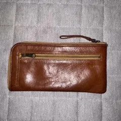 Kissona ブラウン 長財布